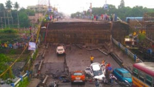 Kolkata Bridge Collapse: One dead, 25 injured