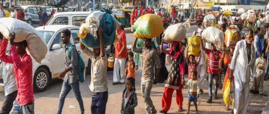 बिहार के प्रवासी मजदूर