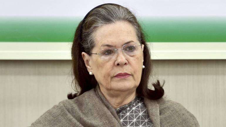 सोनिया गांधी की तस्वीर