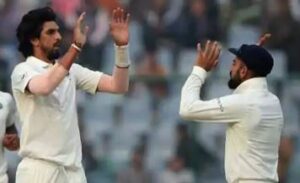 विराट कोहली और इशांत शर्मा