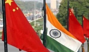 भारत और चीन का ध्वज
