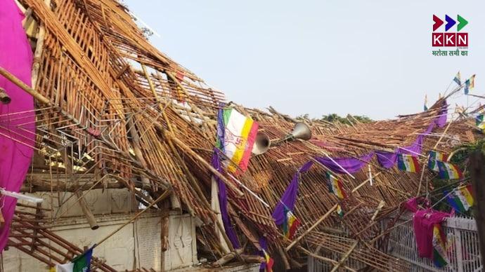 Baghpat Tragedy: Stage Collapse Claims 5 Lives, Injures Over 40 Devotees