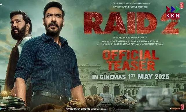 Raid 2 Trailer Out: Riteish Deshmukh Shines as a Powerful Thriller