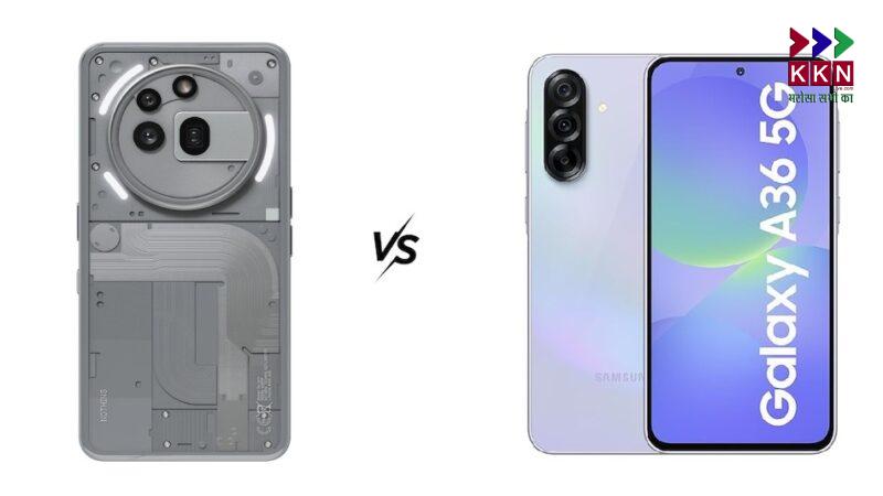 📱 Nothing Phone (3a) Pro vs Samsung Galaxy A36